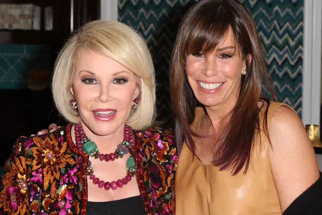 Joan and Melissa Rivers in 2012